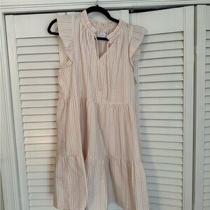 Striped Sleeveless Dress